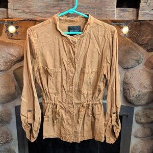 Sanctuary Designed In Los Angeles Tan Utility Jacket